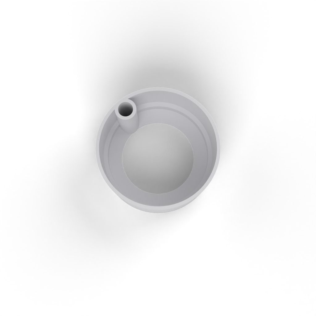 round planter plain view 4
